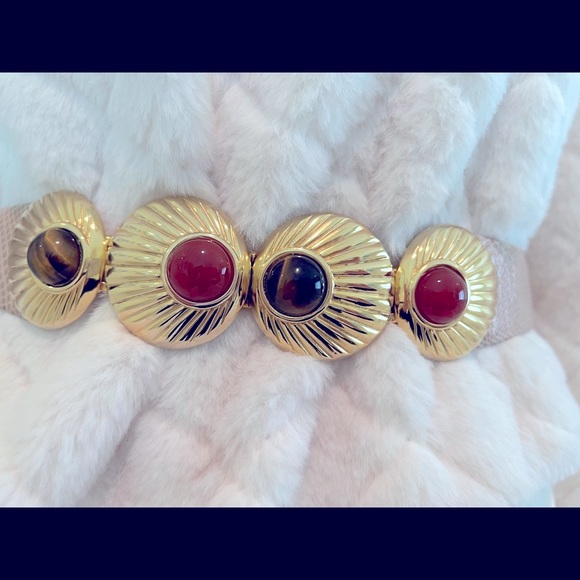 Authentic Judith Leiber Snake Skin Belt - Picture 3 of 7